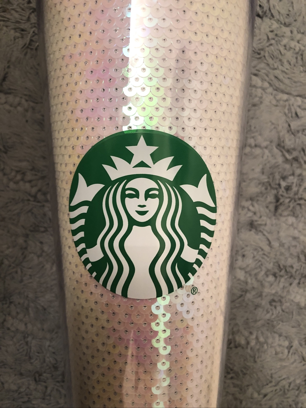 New Starbucks 2020 Holiday Cold Cup Tumbler Venti White Light