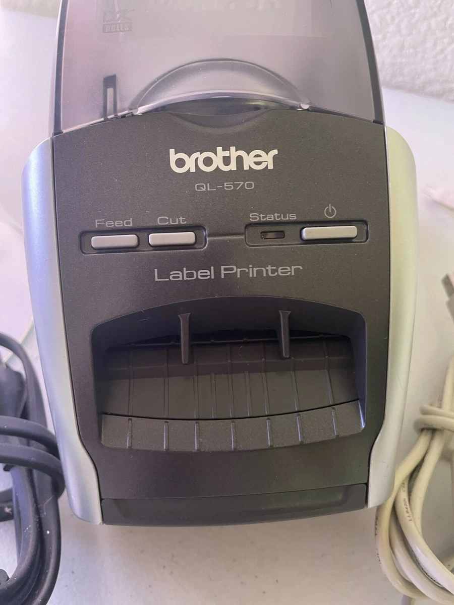 lamp oogopslag Discreet Brother QL-570 Thermal Label Printer w/Power Cord, USB Cable & Software | eBay lamp oogopslag Discreet Brother QL-570 Thermal Label Printer w/Power Cord, USB Cable & Software | eBay