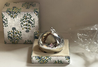 Wallace 1982 Annual Sleigh Bell Silverplate 12th in Series Xmas Ornament MIB