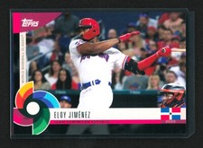 Eloy Jimenez 2023 Topps World Baseball Classic Global Stars BLACK #28 Dominican