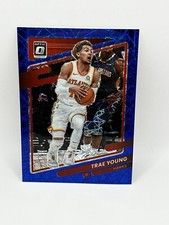 2021-22 Optic Blue Velocity Prizm Trae Young Atlanta Hawks