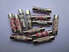 20 Pcs Ceramic Fuse 3A 3 Amp Bussmann 6mm x 25mm 6x25mm New