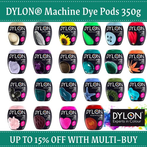 Teinture DYLON Pour Machine à Laver - Gris Fumé - Teinture Pour Vêtements Et Tissus D'ameublement