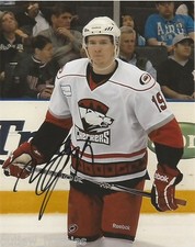 Carolina Hurricanes Charlotte Zac Dalpe Signed Autographed 8x10 Photo COA D