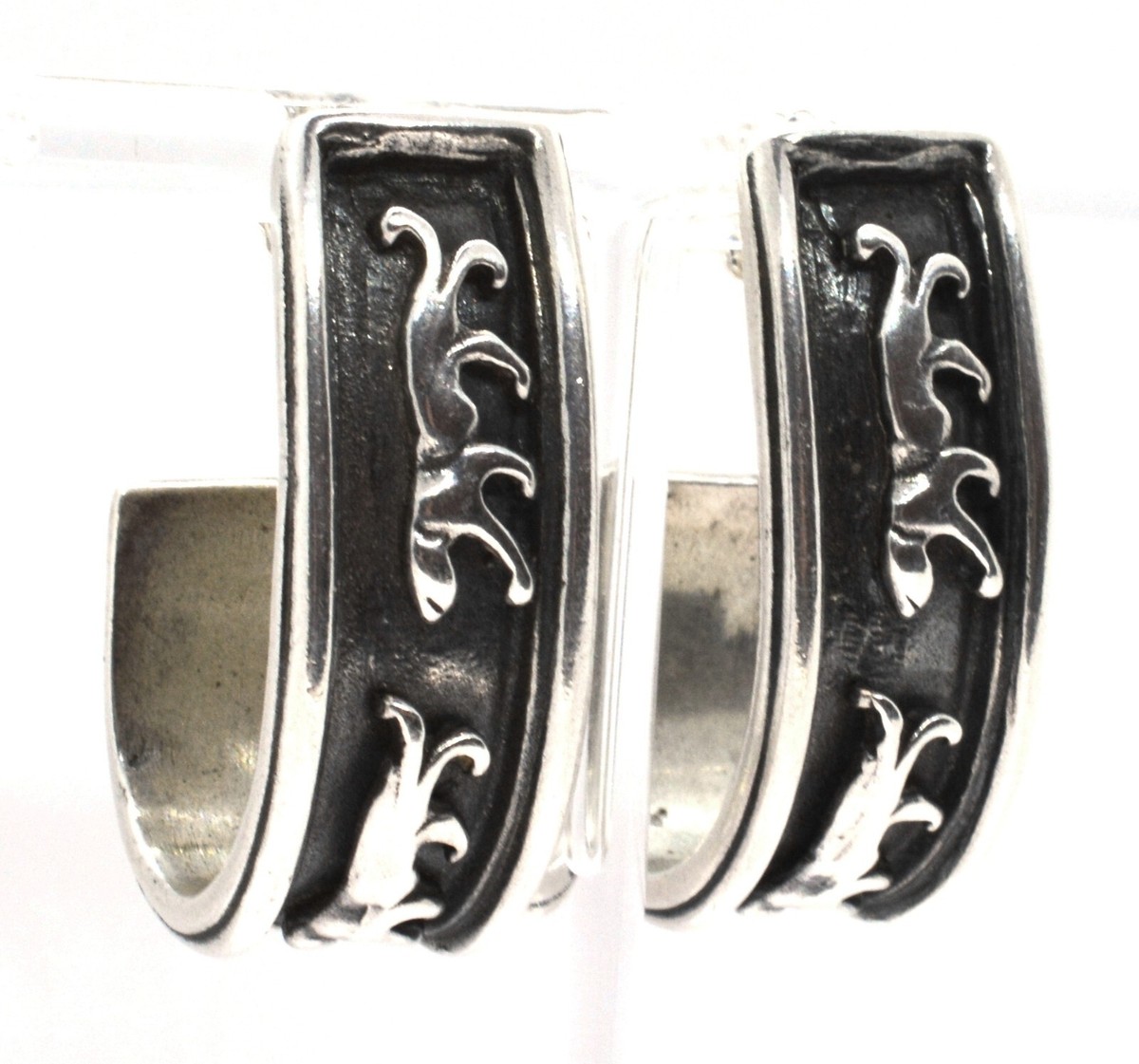 Taxco Mexico Solid 950 Sterling Silver Heavy Running Panther