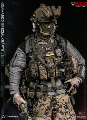 1/6 12インチ KSK Germany's Special Forces Damtoys 1/6 Dam78054 German Special Forces Ksk (Kommando