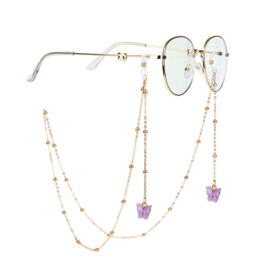 Brille Kette Brillenkette Brillenband Gold Silber Maskenhalter Sonnenbrille Band