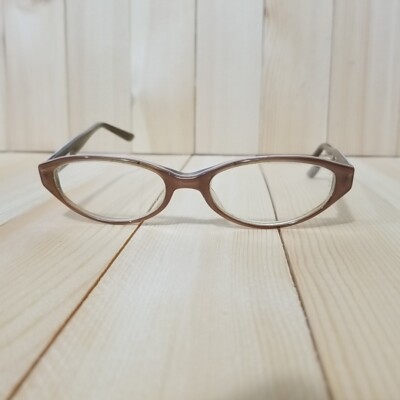 Vtg Safilo Elasta Eyeglasses Frame Only 5748 2Z2 Brown Full Rim Oval Ships Fast!