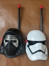 OFFICIAL Disney Star Wars First Order Kylo Ren Stormtrooper Walkie Talkies Radio