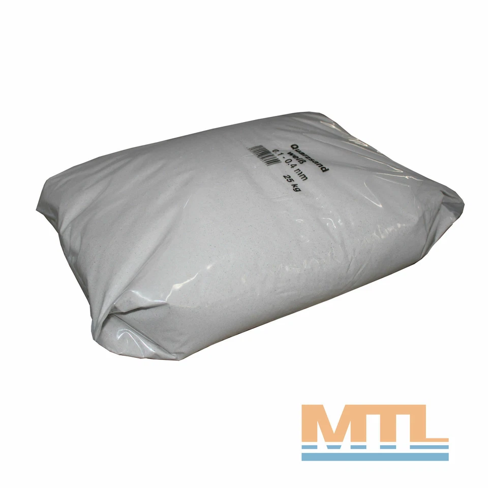 KIESKÖNIG 25 kg Quarzsand 0,1 - 0,4 mm