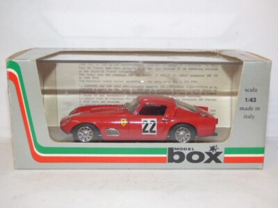 Modellkiste Maßstab 1:43 Ferrari 250 TDF No.22 Grand Prix De Paris 60