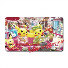 Pikachu Pokemon Playmat TCG Card Game Play Mat Gaming Desk Mat Mouse Pad o008