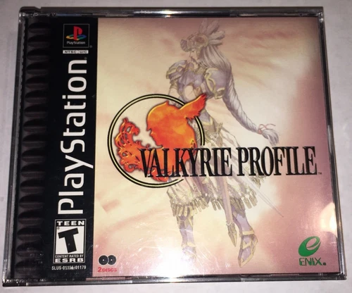 Valkyrie Profile Sony PlayStation 1 (PS1) RARE MINT CASE MANUAL & DISCS