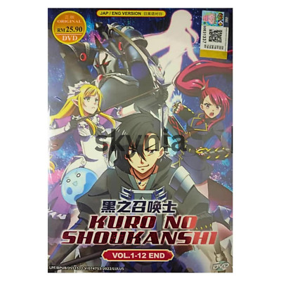 Anime DVD Kuro No Shoukanshi (Black Summoner) Vol.1-12 End English Dubbed