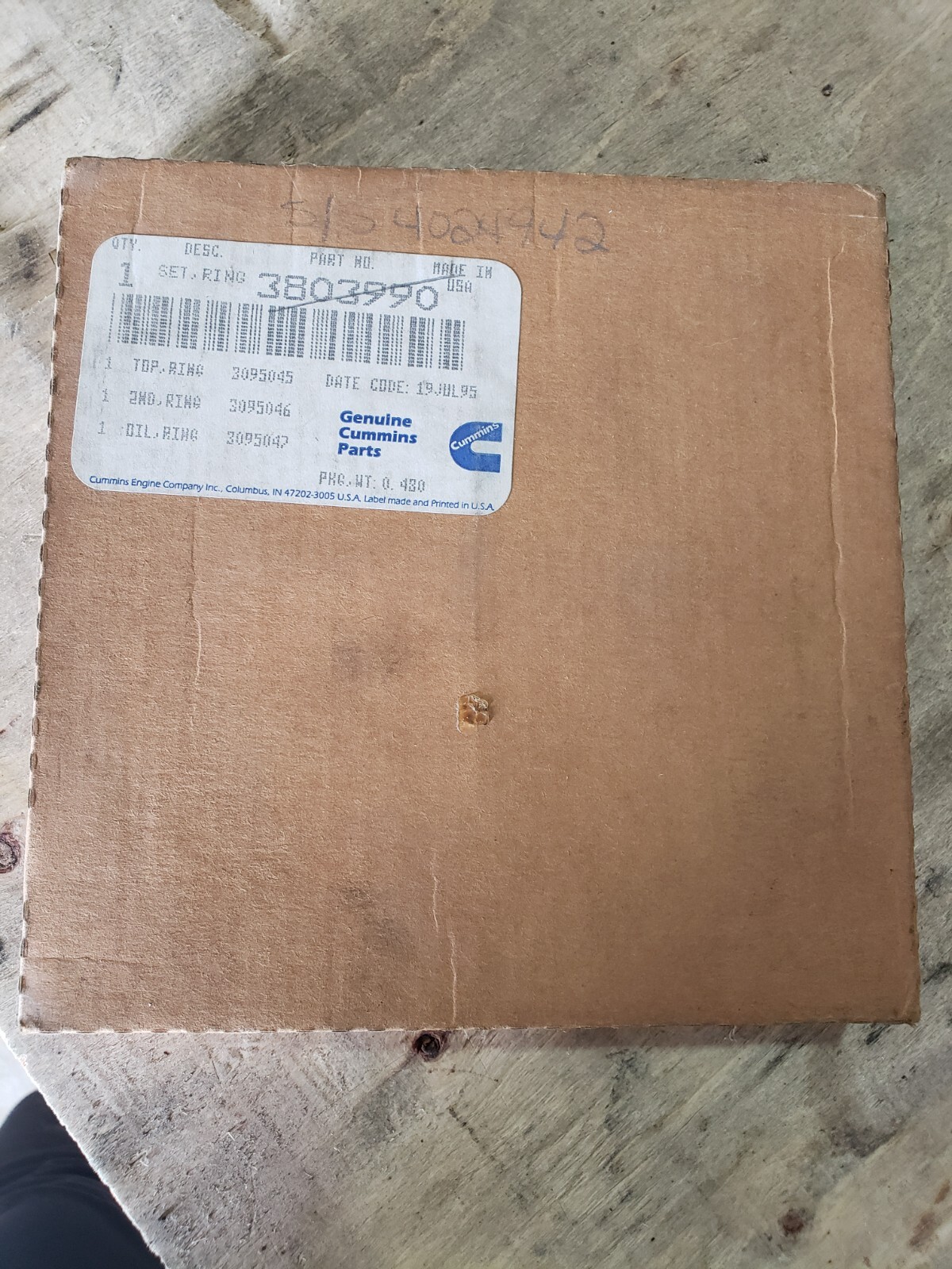 Cummins 3803990 Piston Ring Kit / 4089489 | eBay