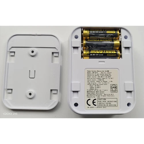 Kohlenmonoxid Melder CO Melder Gasmelder Warnmelder Kohlenmonoxidmelder LCD DHL - Bild 10 von 19