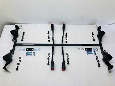 #ad 4 Retractable Golf Cart Seat Belts and Bracket Bar Kit for EZGO Yamaha Club Car $89.95