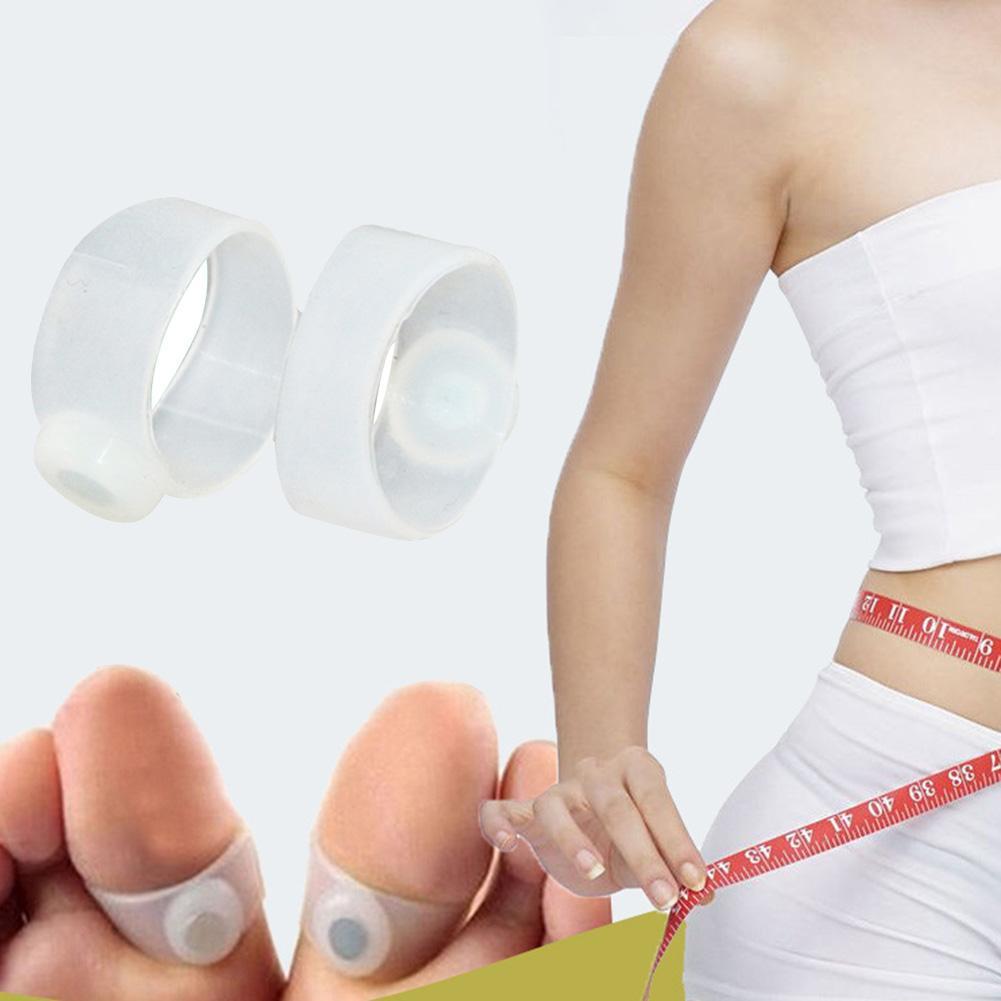 1 Pair Therapy Toe Rings Lose Weight Keep Slimming Feet