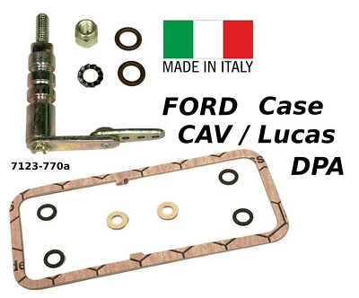 Cav Lucas Top Cover Gasket & Throttle fits DPA Diesel Injection Pump Fuel Leak