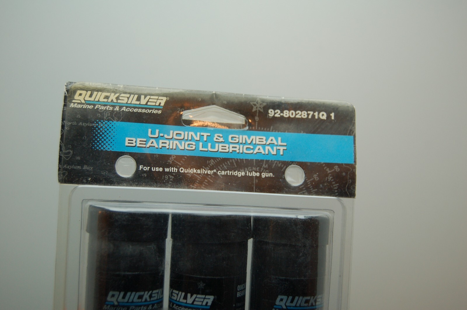 3 - 3 OZ NOS GENUINE QUICKSILVER 92-802871Q1 U-JOINT & GIMBAL BEARING LUBRICANT