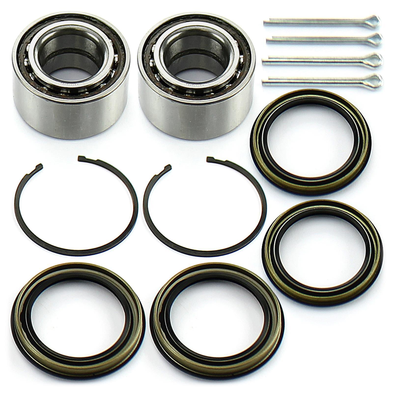 2x Wheel Bearing Set Front for Nissan Micra II K11 Front Axle