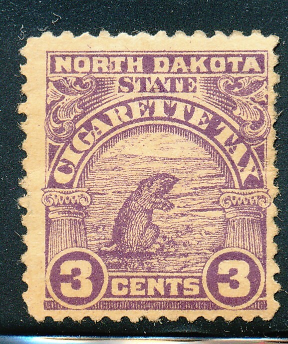 USA1925 NORTH DAKOTA CIGARETTE TAX REVENUE,VFHFULL GUM. eBay