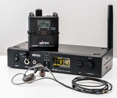 Mipro MI-58 Digital Wireless In-Ear Monitor System Same