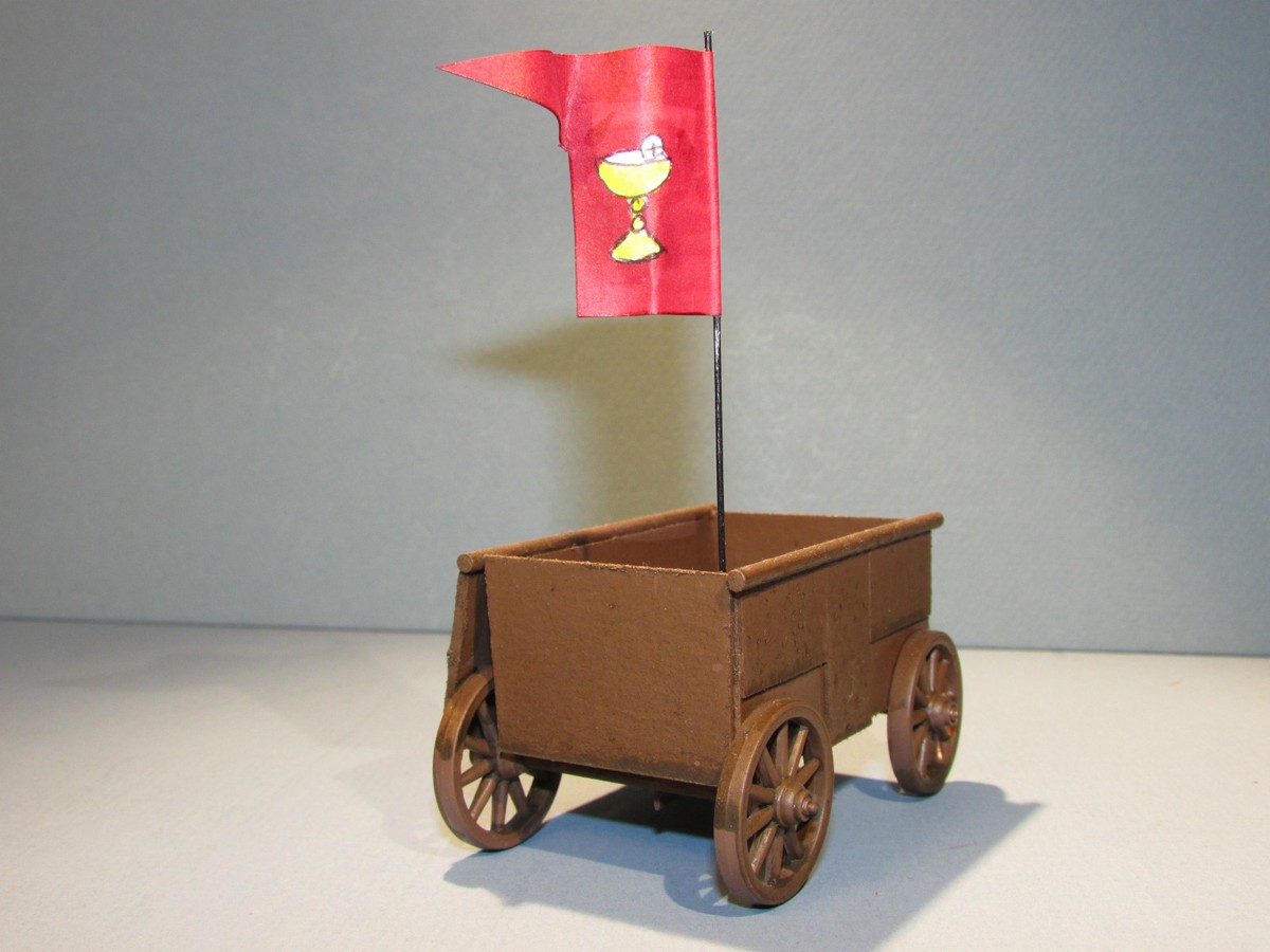 Hussite Wars Wagon Jan Zizka War-games Hand Made Czech