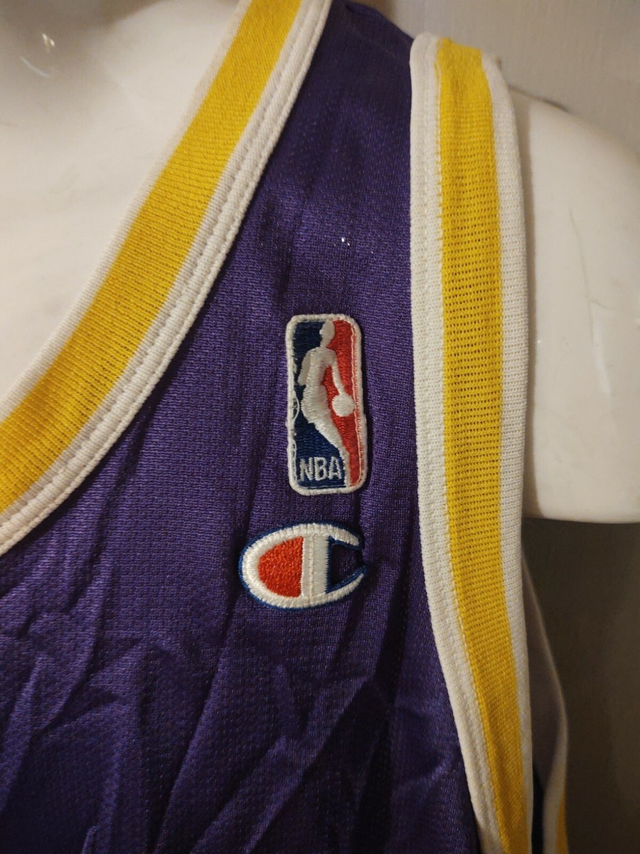 ウェア LAKERS VAN EXEL Men's Nick Van Exel Purple Los Angeles Lakers 1996/97