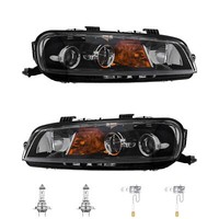 Scheinwerfer Set Links & Rechts H7/H7/H3 FüR Fiat Punto 188_ 188AX Inkl. Lampen