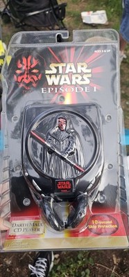Tiger Electronics Star Wars Episode I Darth Maul CD Player w/ Strap 1999