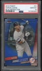 PSA 10 Aaron Judge 2019 Topps Finest #51 Blue Refractor /150