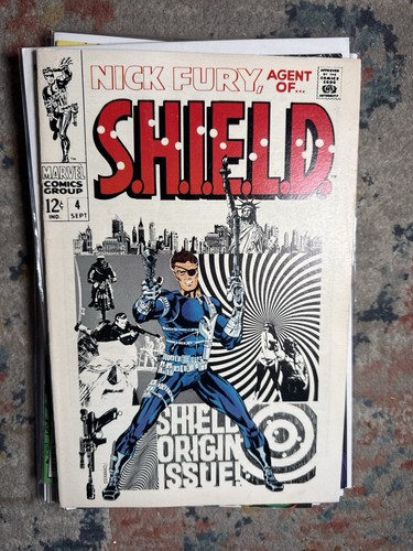 Nick Fury, Agent of S.H.I.E.L.D. #4 (1968) – High Grade