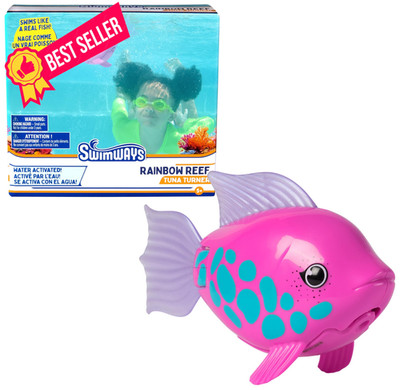 SwimWays Rainbow Reef Fish Toy, Kids Swimming One Size, Tuna Turner