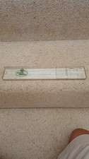 Faber-Castell 57/89 Slide Rule. Made in Germany. With Instructions. Excellent.