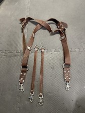 HoldFast Money Maker 2 Camera Leather Harness Plus Extras. Chestnut Brown L