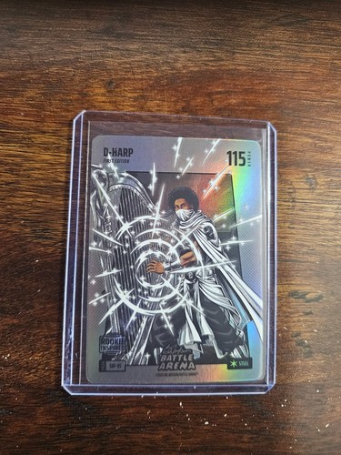 2026 BoBA Battle Arena Silver Steel Battlefoil SP SBF-95 D-Harp Dylan Harper RC