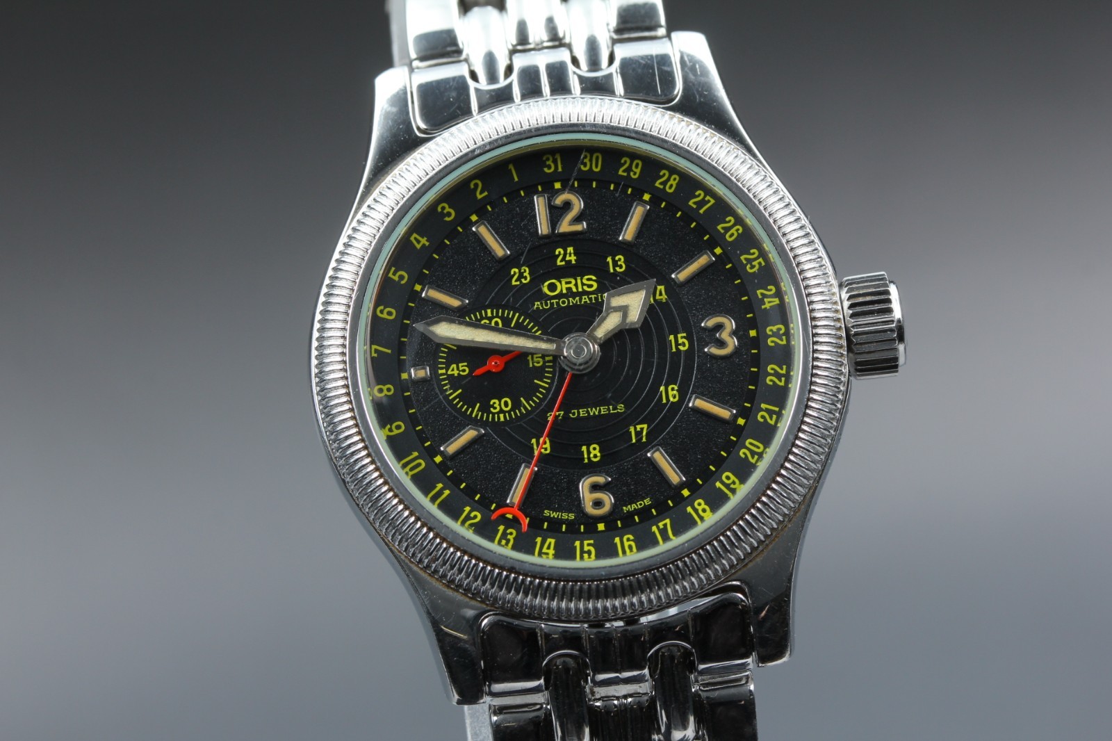 ORIS Big Crown 36mm Automatic 7482 Black Dial Pointer date Small second Men's image 3