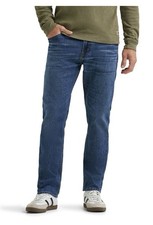 WRANGLER MENS JEANS DENIM 36X32 ALL DAY FLEX HIGH STRETCH TAPER FIT NWT