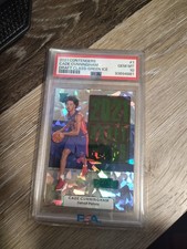 2021-22 Panini Contenders 2021 Draft Class Cade Cunningham Green Ice #1 PSA 10