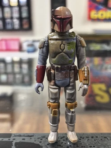 1979 Vintage Boba Fett / WO Weapon Kenner Action Figure Hong Kong Free Shipping!