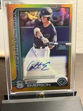 2025 Topps Pro Debut #PD-33 Colt Emerson Gold Foil #/50