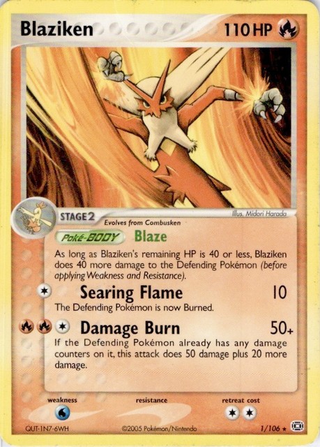 Blaziken #1 (Emerald (2005))