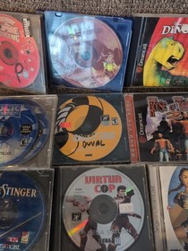 SEGA Dreamcast Bundle Lot Of 2 Consoles,Black,White,Mem Cards,Controllers Games