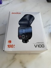 US Godox New V100C Flash Round Head Camera Fl...