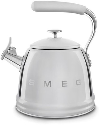 Smeg WKF01SS 50''s Style, Wasserkessel, 2,3 l Fassungsvermögen, für alle Herdarte