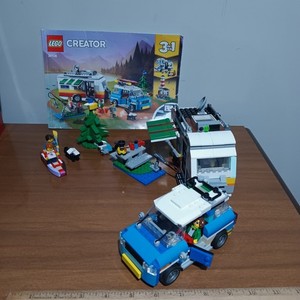 LEGO Creator 3 In 1 Caravan RV Family Holiday 31108 Retired Set Near Complete 
