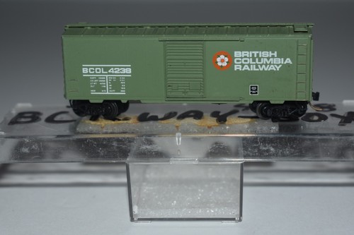 Vagón de carga Kadee British Columbia Railway 40' escala N 4238 C53267 | Zustand: Used