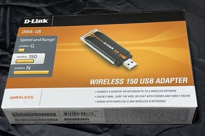 D-link DWA-125 DLINK Wireless 150 USB Adapter DLINK FIRMWARE