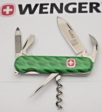 Vintage 1990's WENGER Swiss Army Knife SNIFE - 85mm Commander AMAZON Handle